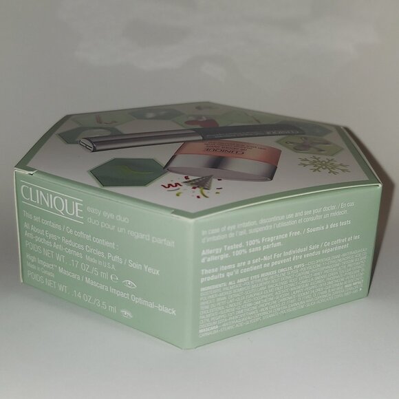 Clinique Easy Eye Duo - Travel Size High Impact Mascara & All About Eyes Cream - Picture 3 of 3